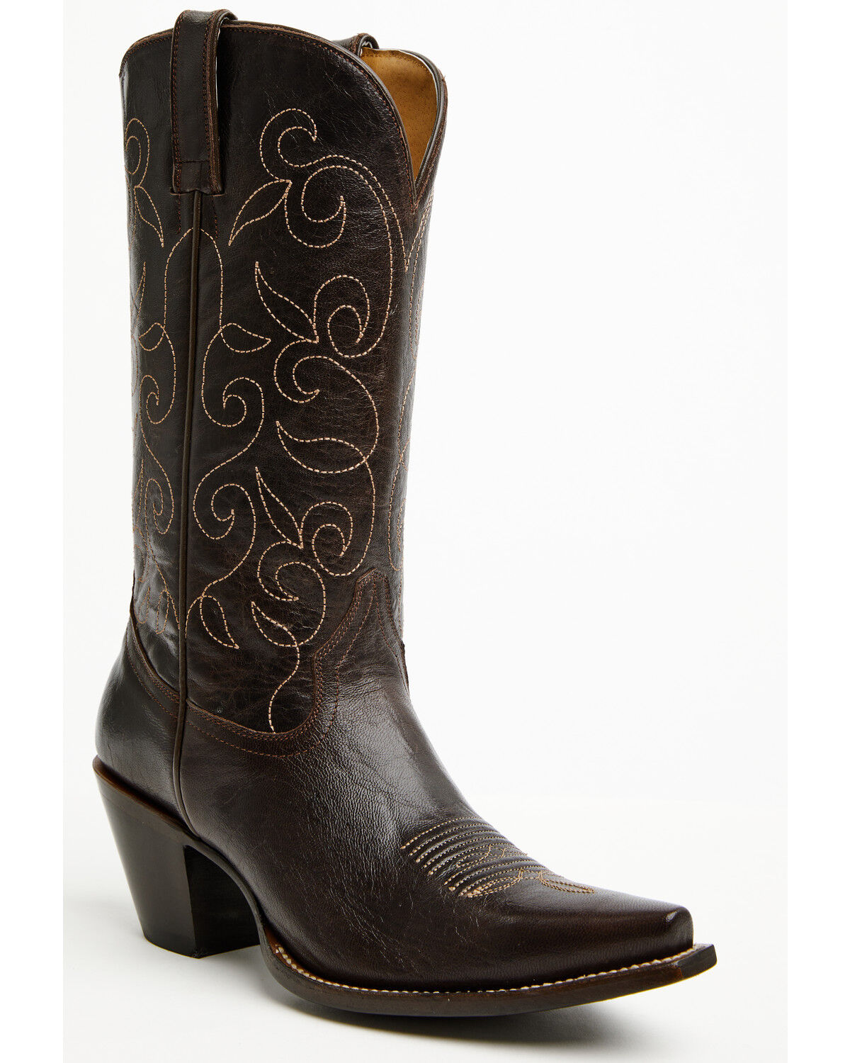 Image #1 - Shyanne Women's Sierra Western Boots - Snip Toe, Brown, hi-res