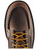 Image #4 - Danner Women's 6" Bull Run Full-Grain Wedge Moc Work Boot - Soft Toe, Brown, hi-res