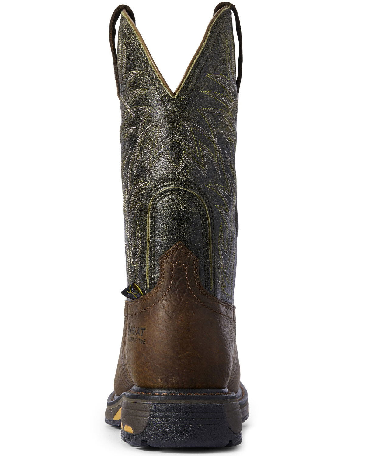 Image #5 - Ariat Men's WorkHog&reg; Met Guard Work Boots - Composite Toe, Brown, hi-res