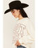 Image #2 - Boot Barn Women's Logo Graphic Crew Neck Sweatshirt, Ivory, hi-res