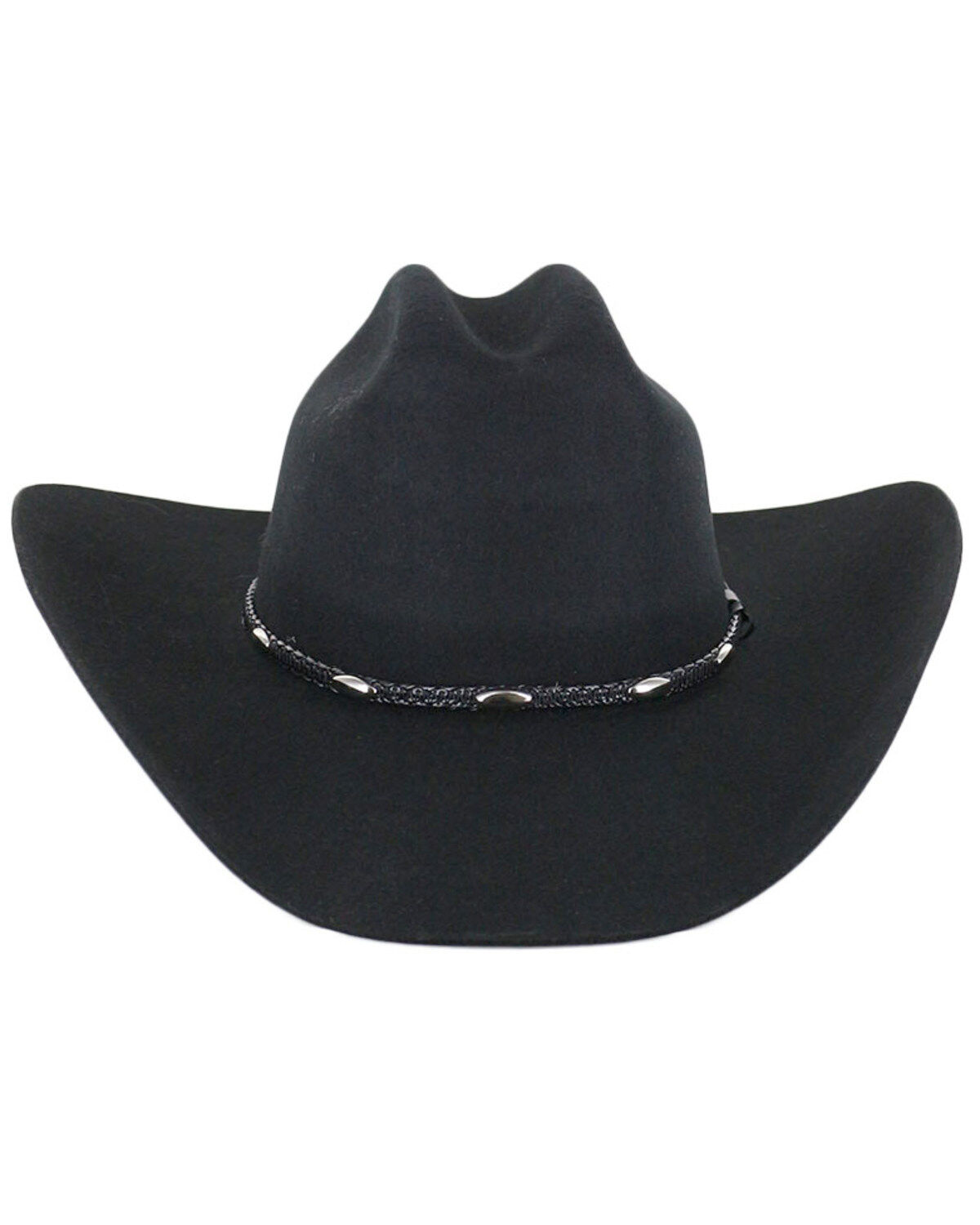 Image #2 - Cody James&reg; Men's Casino Black Wool Hat, Black, hi-res
