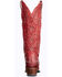 Image #4 - Lane Women's Cossette Tall Western Boots - Snip Toe, Ruby, hi-res
