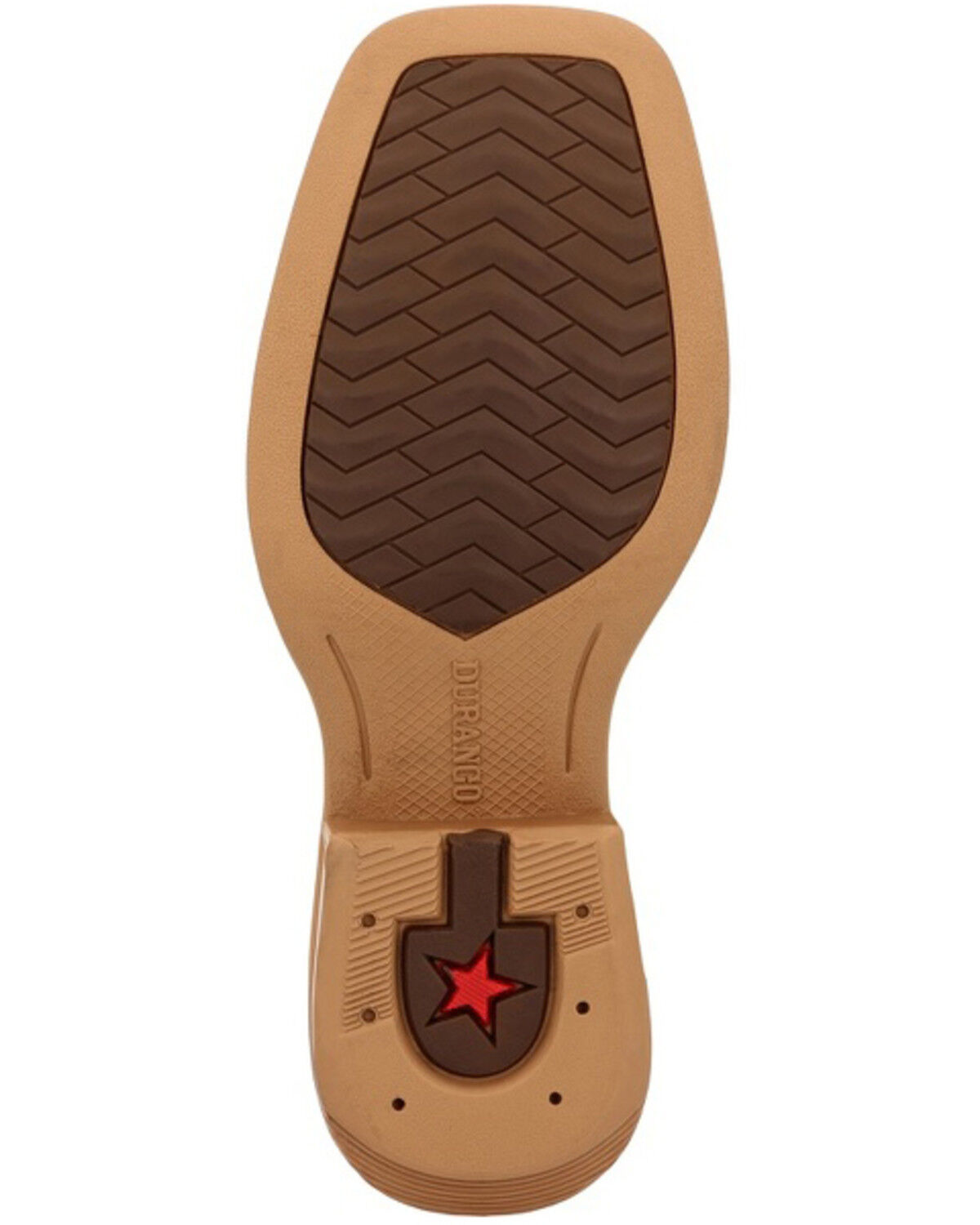 Image #7 - Durango Girls' Shyloh Western Boots - Broad Square Toe, Tan, hi-res