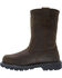 Image #2 - Wolverine Men's Floorhand Waterproof Wellington Work Boots - Soft Toe, Dark Brown, hi-res