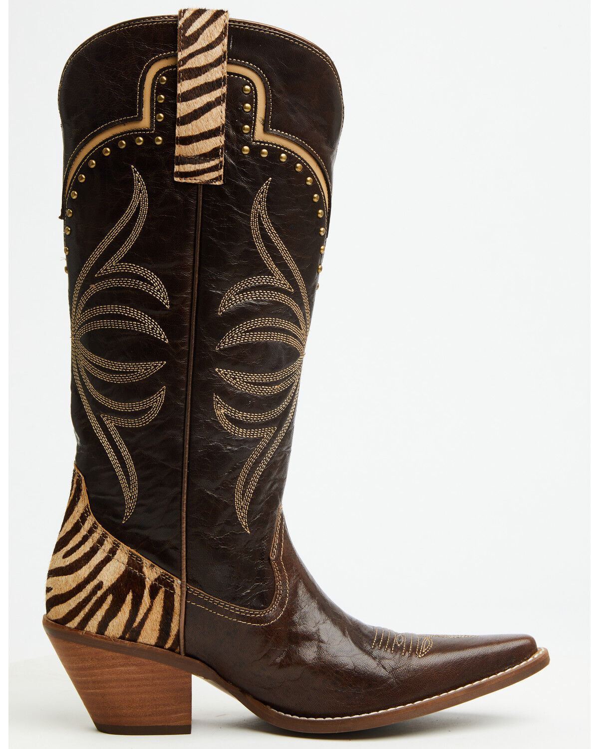 Image #2 - Idyllwind Women's Wildside Tall Western Boots - Snip Toe, Brown, hi-res