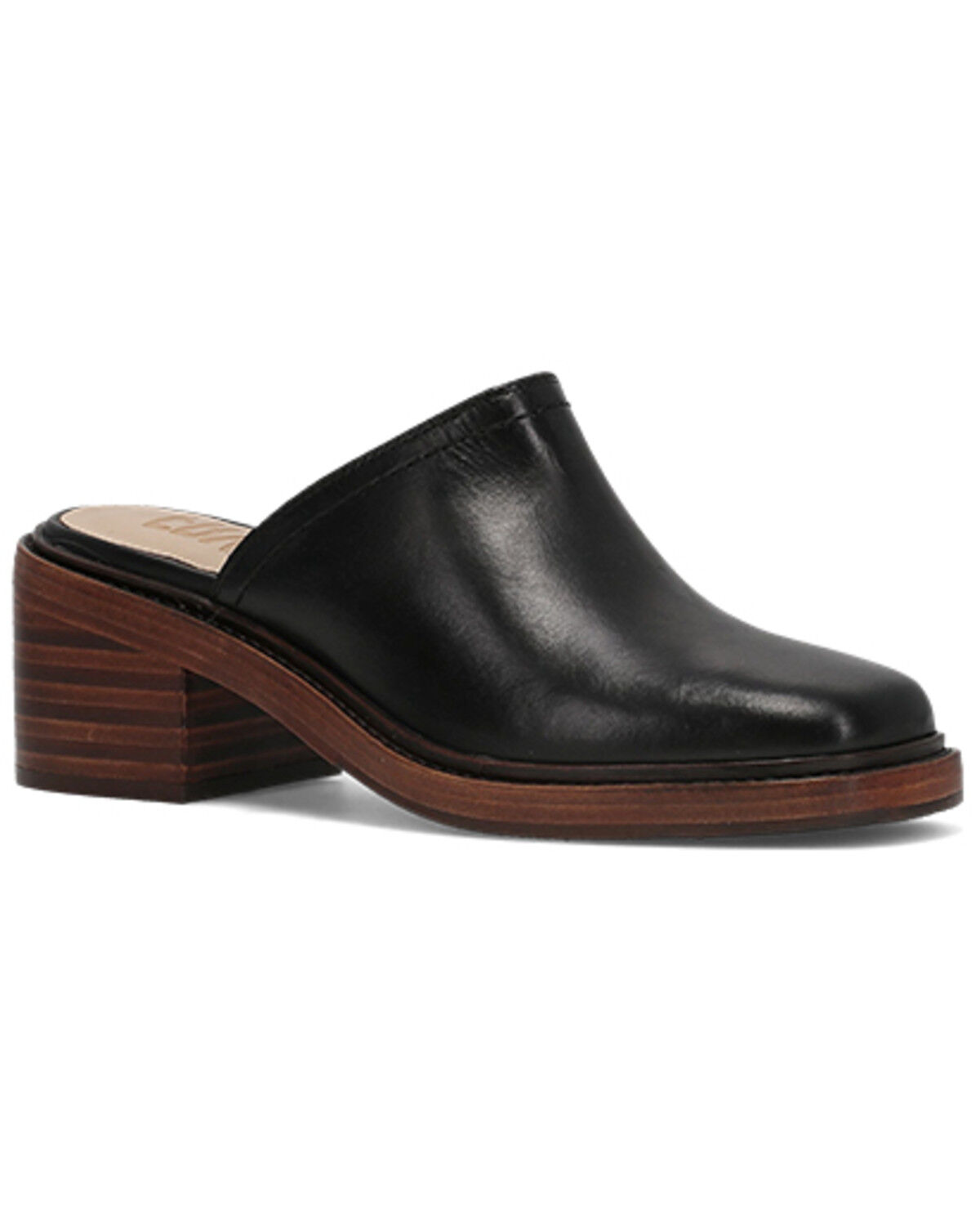 Image #1 - Frye Women's Kate Mules, Black, hi-res