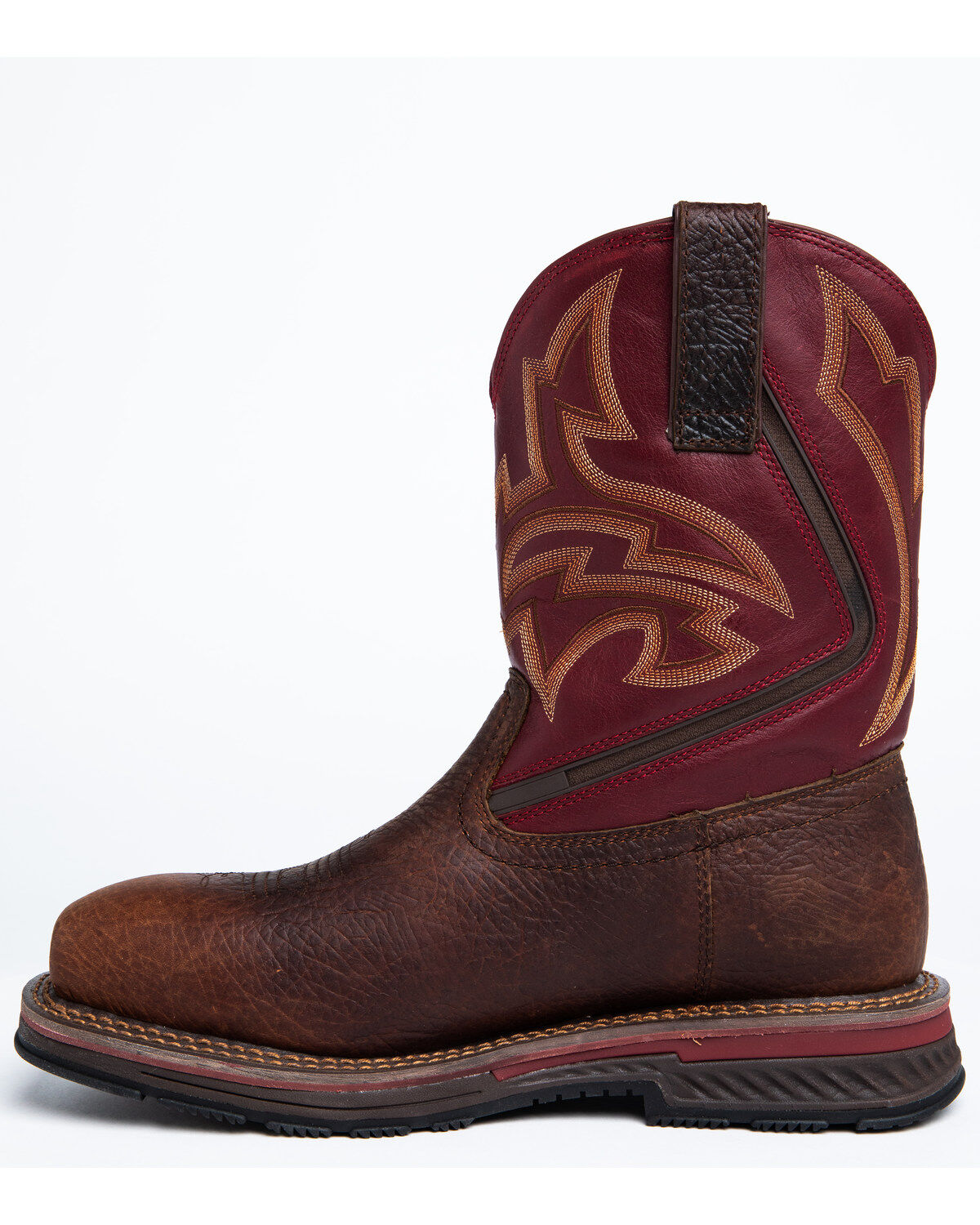 Image #3 - Cody James Men's 11" ASE7 Disruptor Waterproof Western Work Boots - Nano Composite Toe, Brown, hi-res