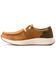Image #2 - Ariat Men's Buckeye Waterproof Casual Shoes - Moc Toe, Brown, hi-res