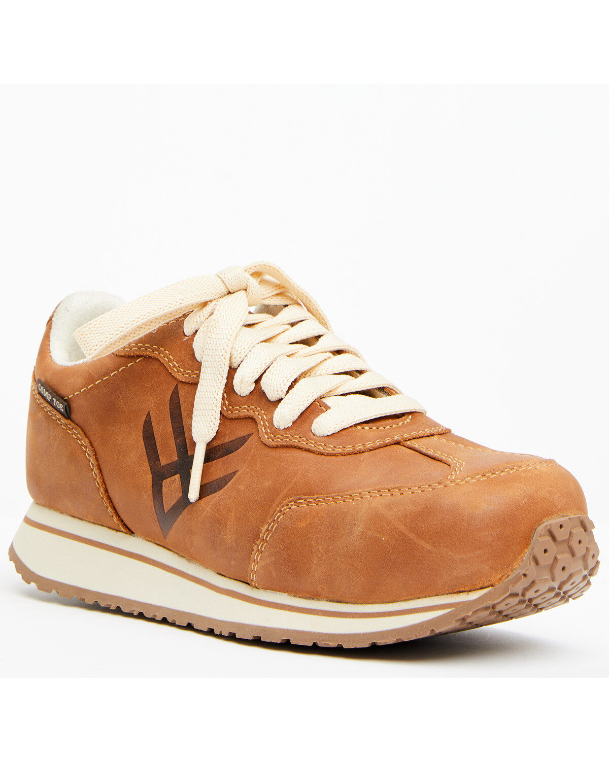 Hawx Women's Athletic Work Shoes - Composite Toe, Brown, hi-res