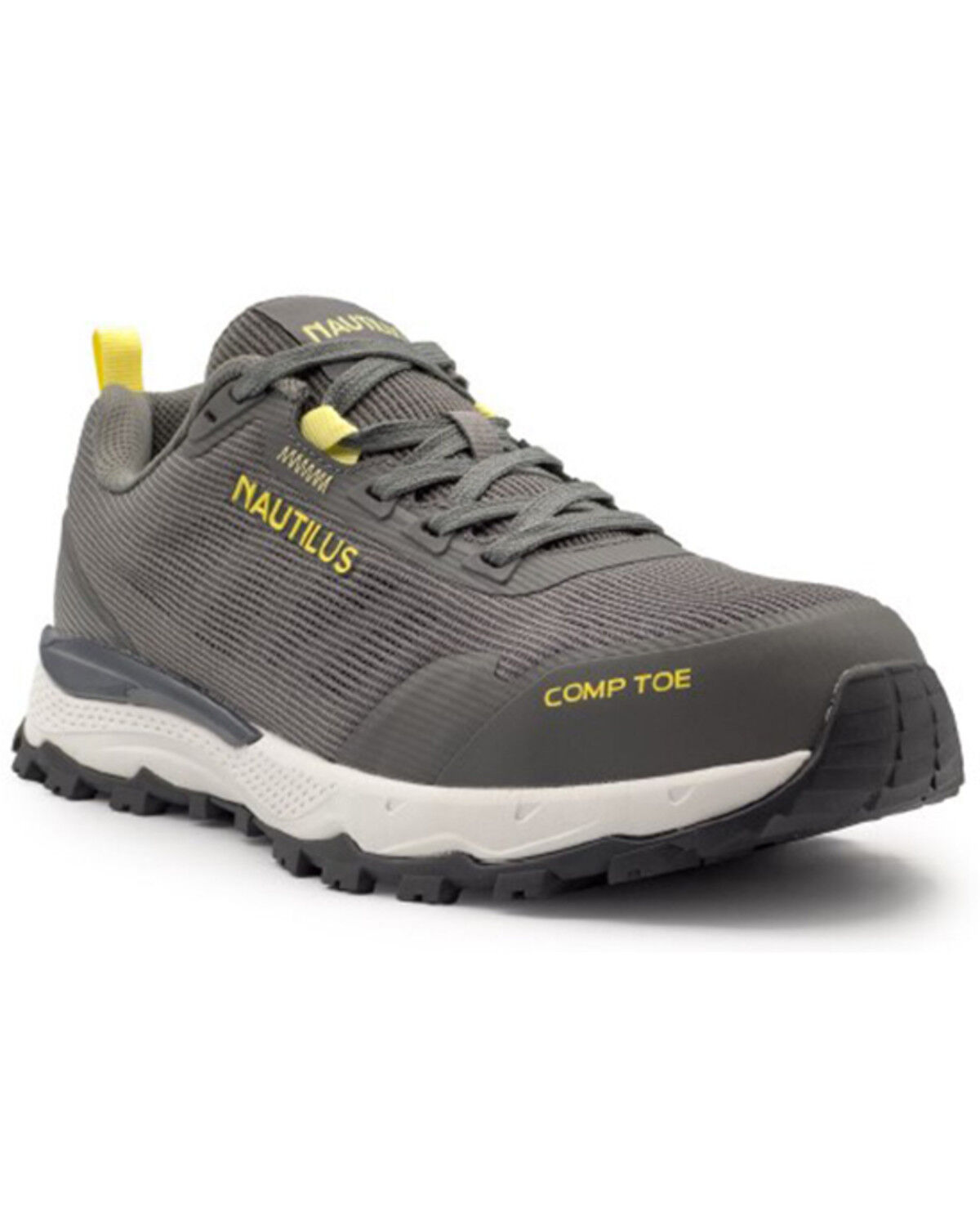 Image #1 - Nautilus Women's Trillium Work Shoes - Composite Toe, Light Grey, hi-res