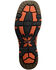 Image #6 - Double H Men's Saddle Composite Toe Western Work Boots, Brown, hi-res
