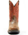 Image #4 - Cody James Men's 11" Nano Lite Waterproof Western Work Boots - Composite Toe, Orange, hi-res