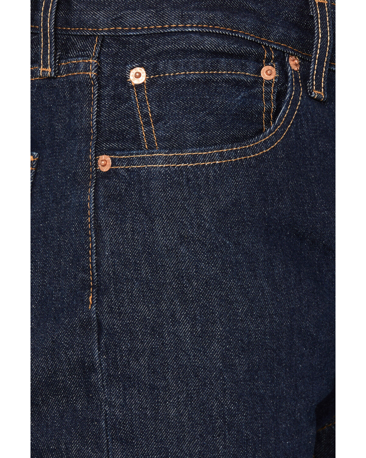 Image #2 - Levi's Men's 501 Original Prewashed Regular Straight Leg Jeans, Rinsed, hi-res