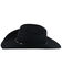 Image #4 - Cody James&reg; Men's Drifter 3X Rider Crown Wool Hat, Black, hi-res