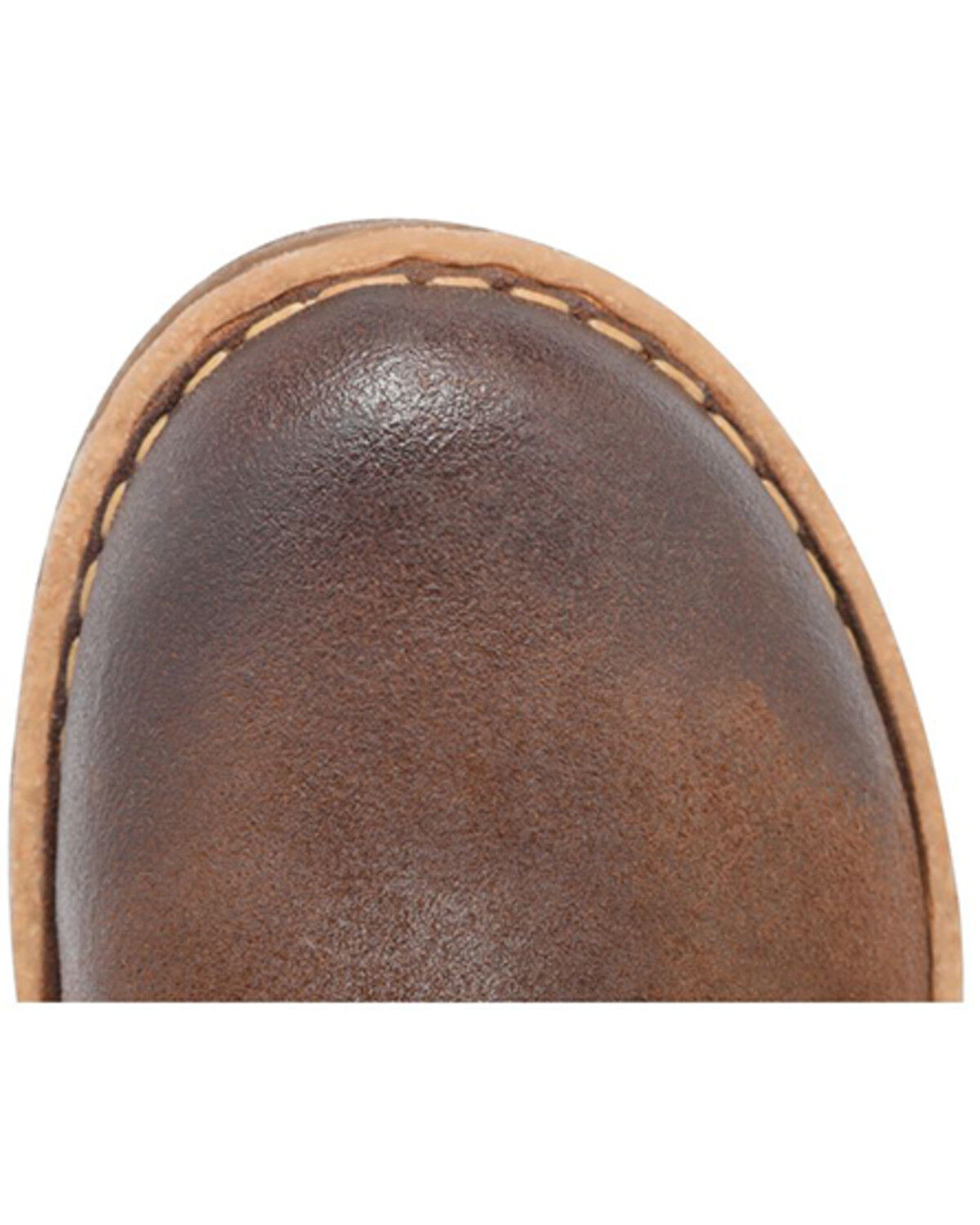 Image #6 - Born Women's Calyn Wedge Booties - Round Toe, Brown, hi-res