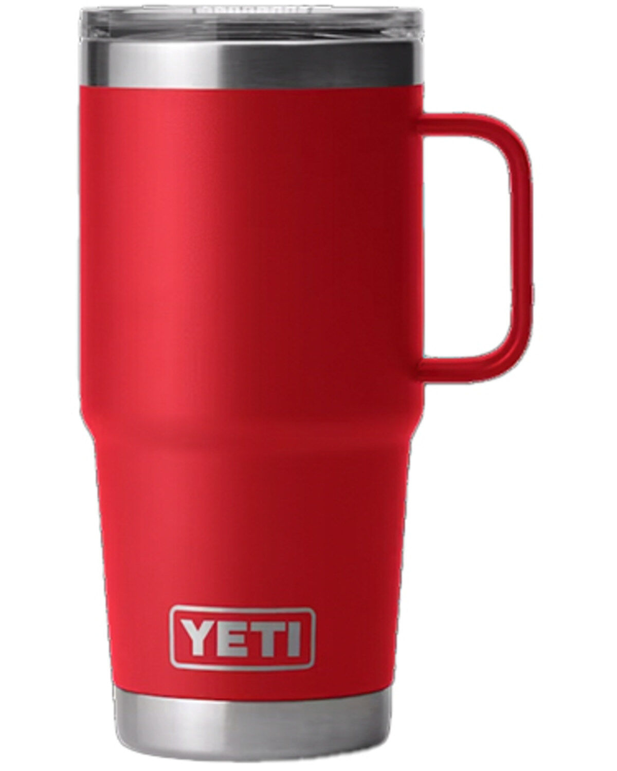 Image #1 - YETI Rambler&reg; Stronghold&trade; Lid 20oz Travel Mug, Red, hi-res