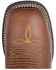 Image #6 - Ferrini Men's Maverick Western Boots - Broad Square Toe, Lt Brown, hi-res