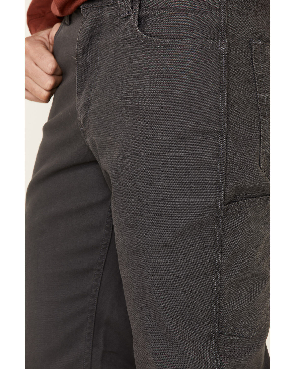 Image #4 - Carhartt Men's FR Shadow Rugged Flex&reg; Relaxed Work Pants, Dark Grey, hi-res