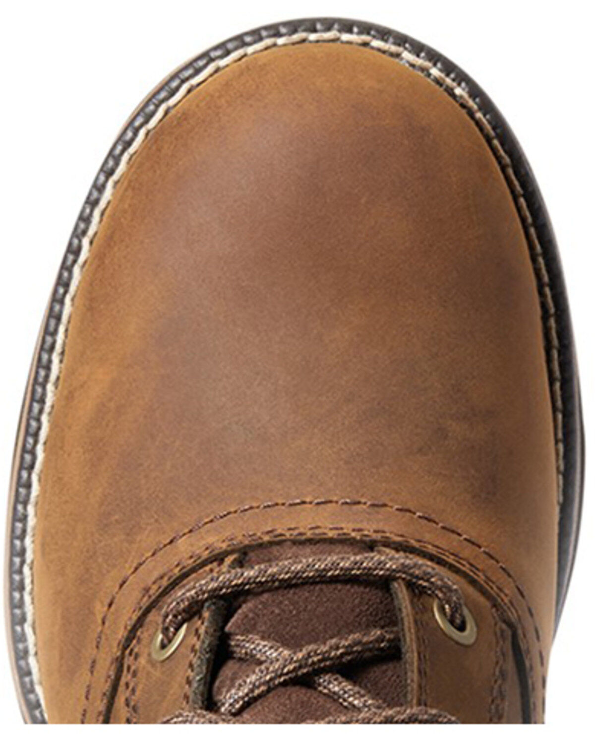 Image #4 - Ariat Women's Distressed Anthem Lacer H20 Leather Hiking Boot - Round Toe, Brown, hi-res