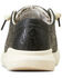 Image #3 - Ariat Women's Hilo Floral Embossed Casual Shoes - Moc Toe, Black, hi-res