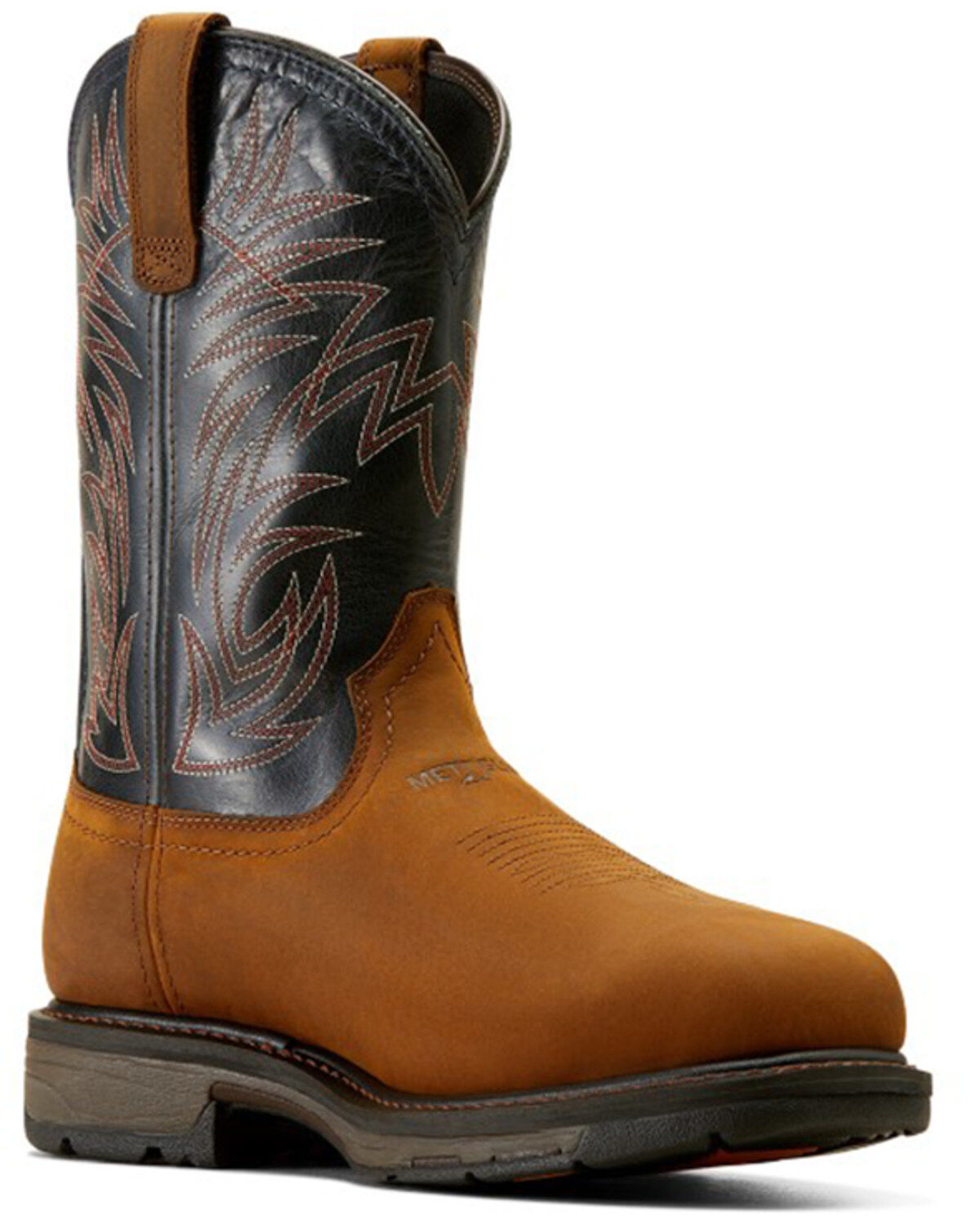 Ariat Men's WorkHog&reg; Met Guard CSA Waterproof Work Boots - Composite Toe, Brown, hi-res