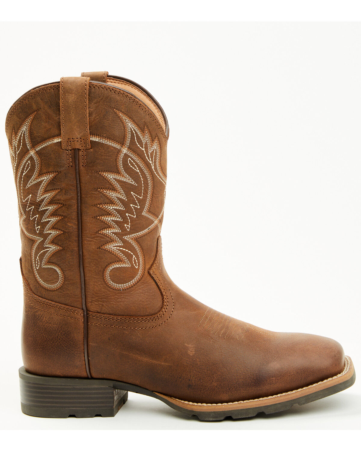 Image #2 - Cody James Men's Ranger Performance Western Boots - Broad Square Toe, Brown, hi-res