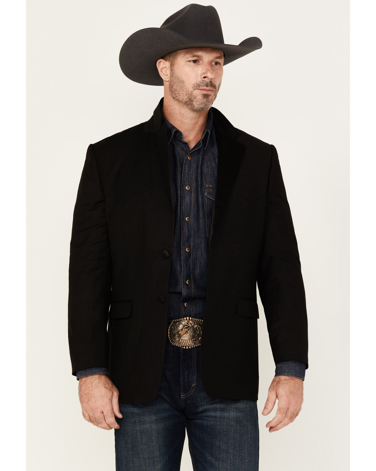 Image #1 - Cody James Black 1978&reg; Men's Sedona Tuxedo Jacket, Black, hi-res