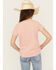 Image #4 - Shyanne Girls' Running Horses Short Sleeve Graphic Tee, Light Pink, hi-res