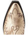 Image #4 - Ariat Women's Dixon Gold Buckle Western Booties - Snip Toe, Yellow, hi-res