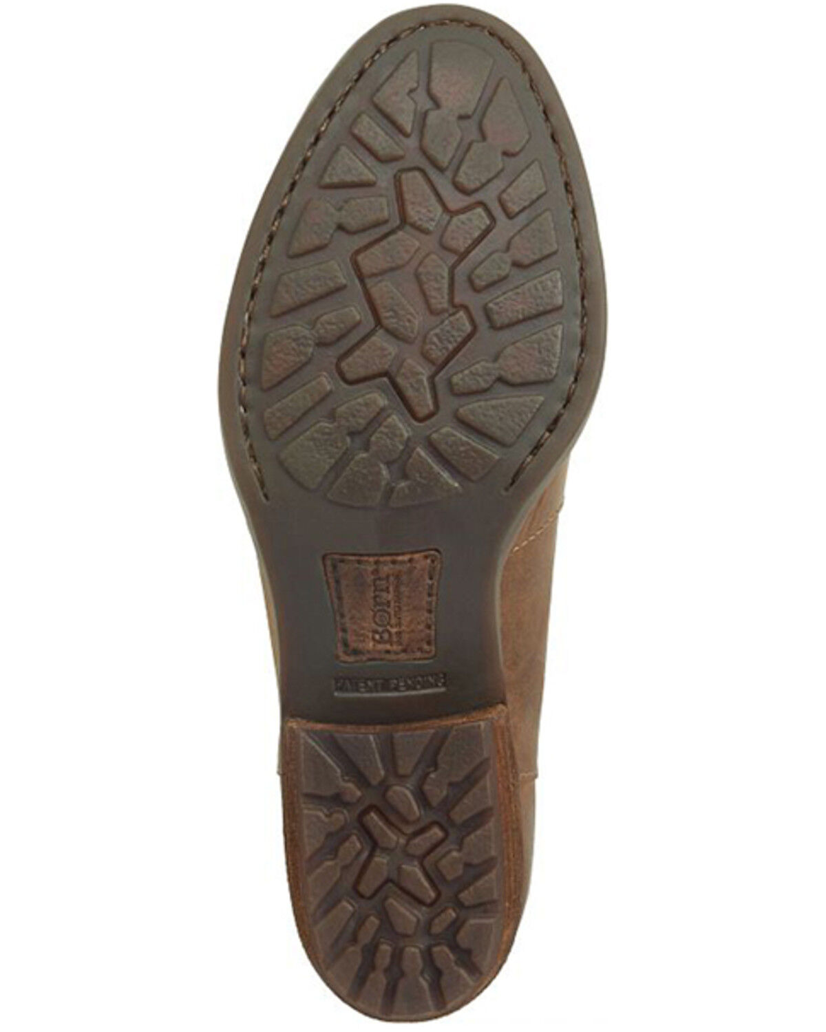 Image #7 - Born Women's Kerri Booties - Round Toe, Brown, hi-res