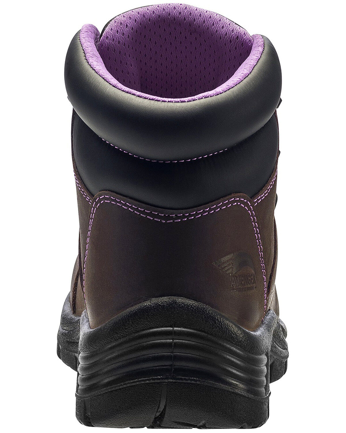 Image #3 - Avenger Women's Waterproof Hiker Boots - Composite Toe, Brown, hi-res