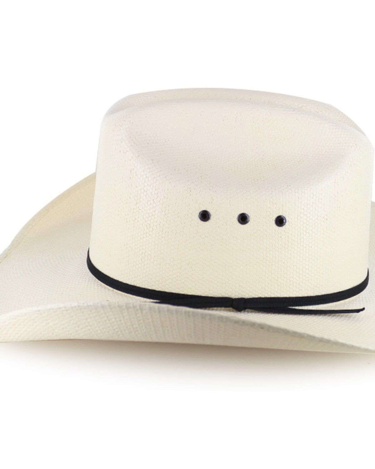 Image #6 - Cody James&reg; Men's Black Tie Straw Hat, Natural, hi-res