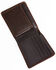 Image #3 - Cody James Men's Stitched Bi-Fold Leather Wallet, Brown, hi-res
