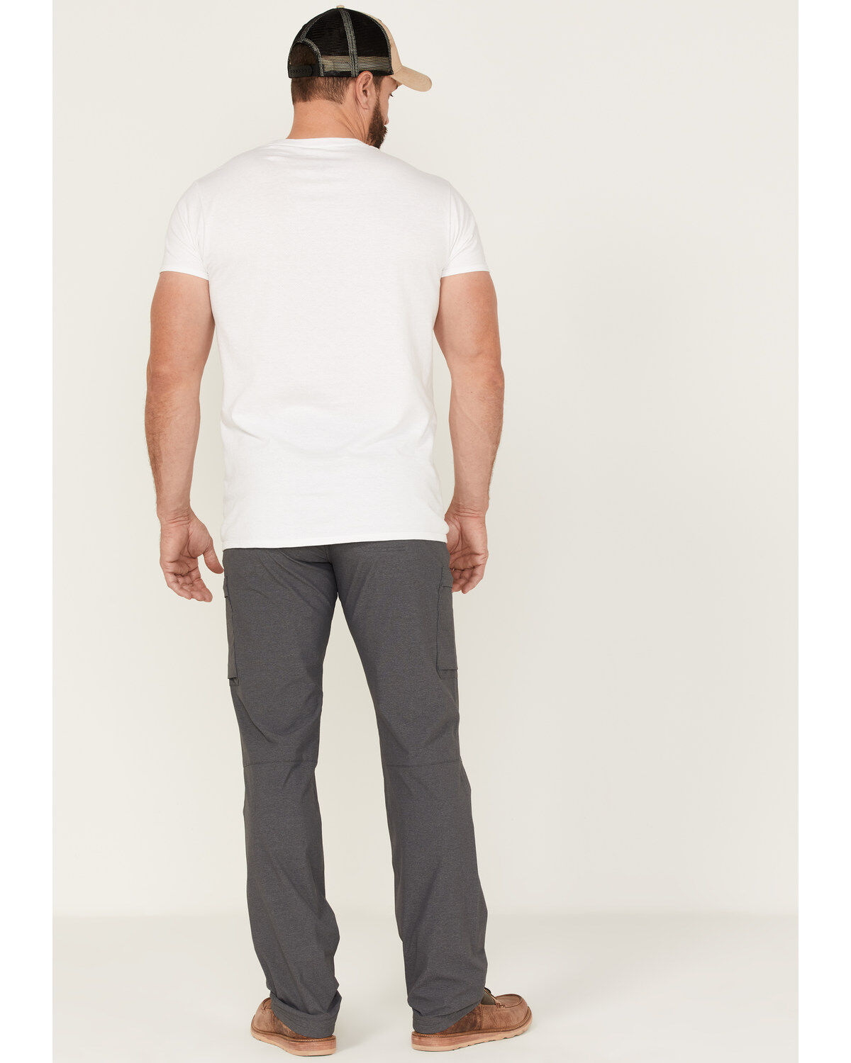 Image #3 - Brothers and Sons Men's Ripstop Slim Straight Outdoor Cargo Pants, Charcoal, hi-res