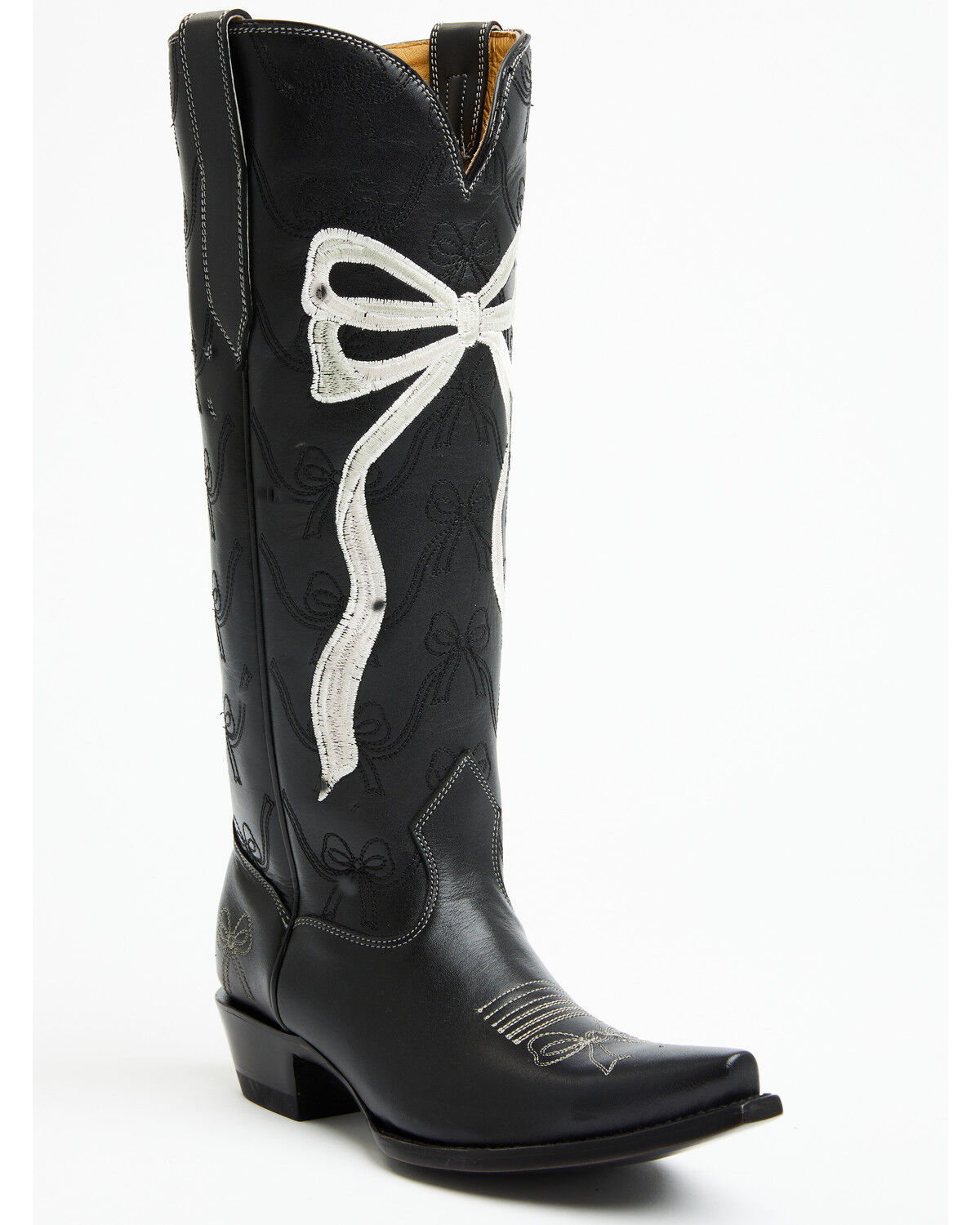 Image #1 - Yippee Ki Yay by Old Gringo Women's Super Shy Western Boots - Snip Toe, Black, hi-res