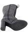 Image #6 - Milwaukee Leather Women's Lace To Toe Boots - Round Toe, Black, hi-res