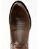 Image #6 - Lucchese Men's Espresso Smooth Western Boots - Round Toe, Dark Brown, hi-res