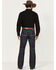 Image #3 - Cody James Men's Night Hawk Wash Duke Relaxed Bootcut Stretch Denim Jeans, Dark Wash, hi-res