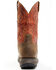 Image #5 - Cody James Men's 11" Nano Lite Waterproof Western Work Boots - Composite Toe, Orange, hi-res