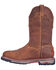 Image #3 - Dan Post Men's Journeyman Waterproof Work Boots - Soft Toe, Brown, hi-res