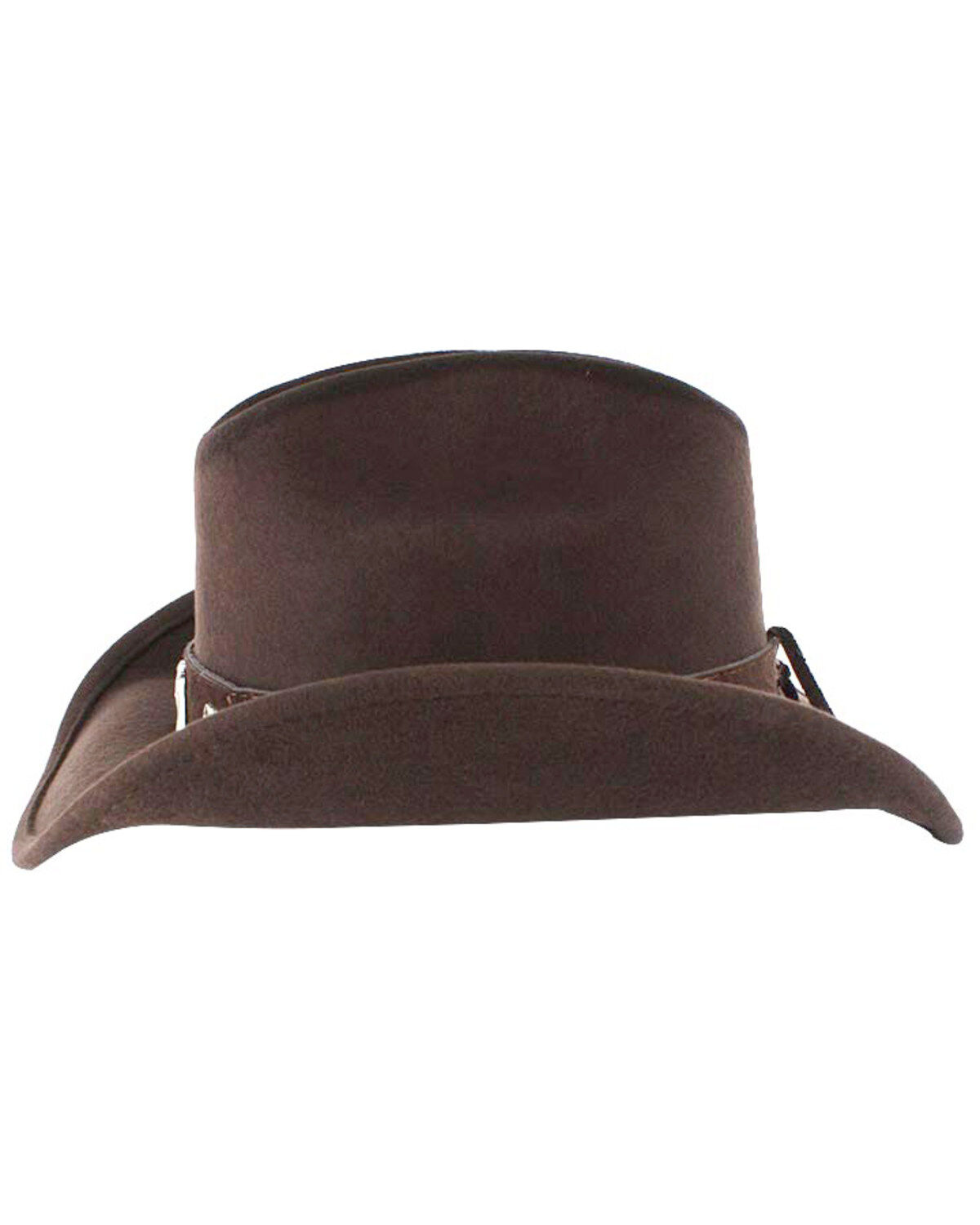 Image #6 - Cody James Kids' Monte Carlo Horsing Around Wool Felt Cowboy Hat, Chocolate, hi-res