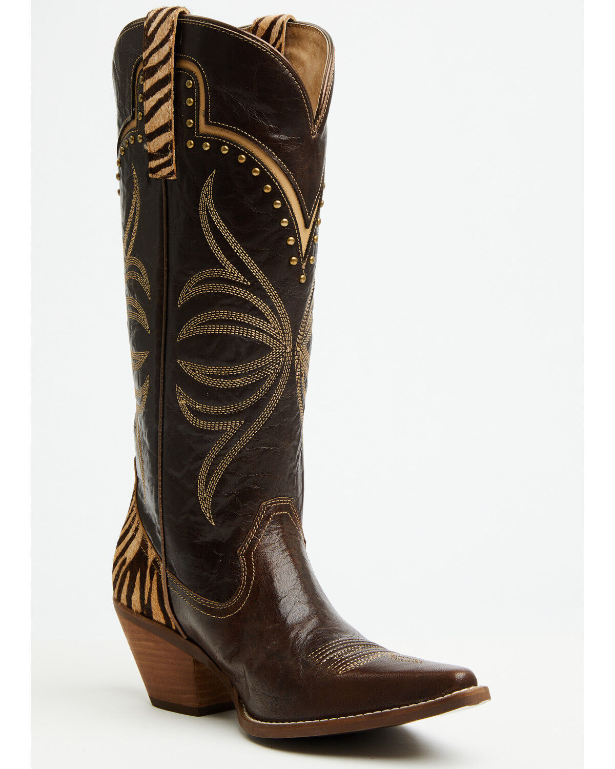 Idyllwind Women's Wildside Tall Western Boots - Snip Toe, Brown, hi-res
