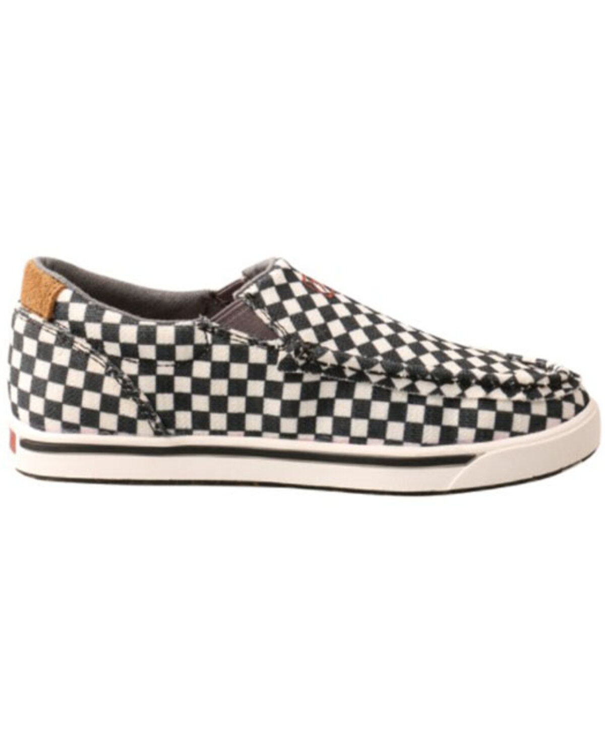 Image #2 - Twisted X Kid's Kicks Casual Shoes - Moc Toe, Black, hi-res