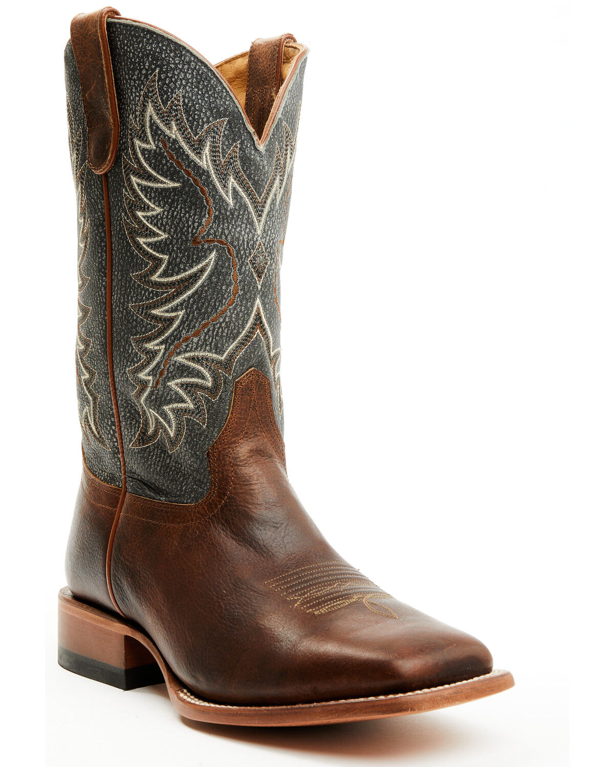 Image #1 - Cody James Men's Ryder Western Boots - Broad Square Toe, Brown, hi-res
