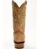 Image #5 - Corral Men's Suede Western Boots - Square Toe, Sand, hi-res