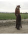 Image #2 - Idyllwind Women's Payson Faux Leather Fringe Maxi Skirt, Cherry, hi-res
