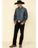 Image #1 - Cody James Men's Night Rider Wash Jackson Slim Straight Stretch Denim Jeans - Tall, Black, hi-res