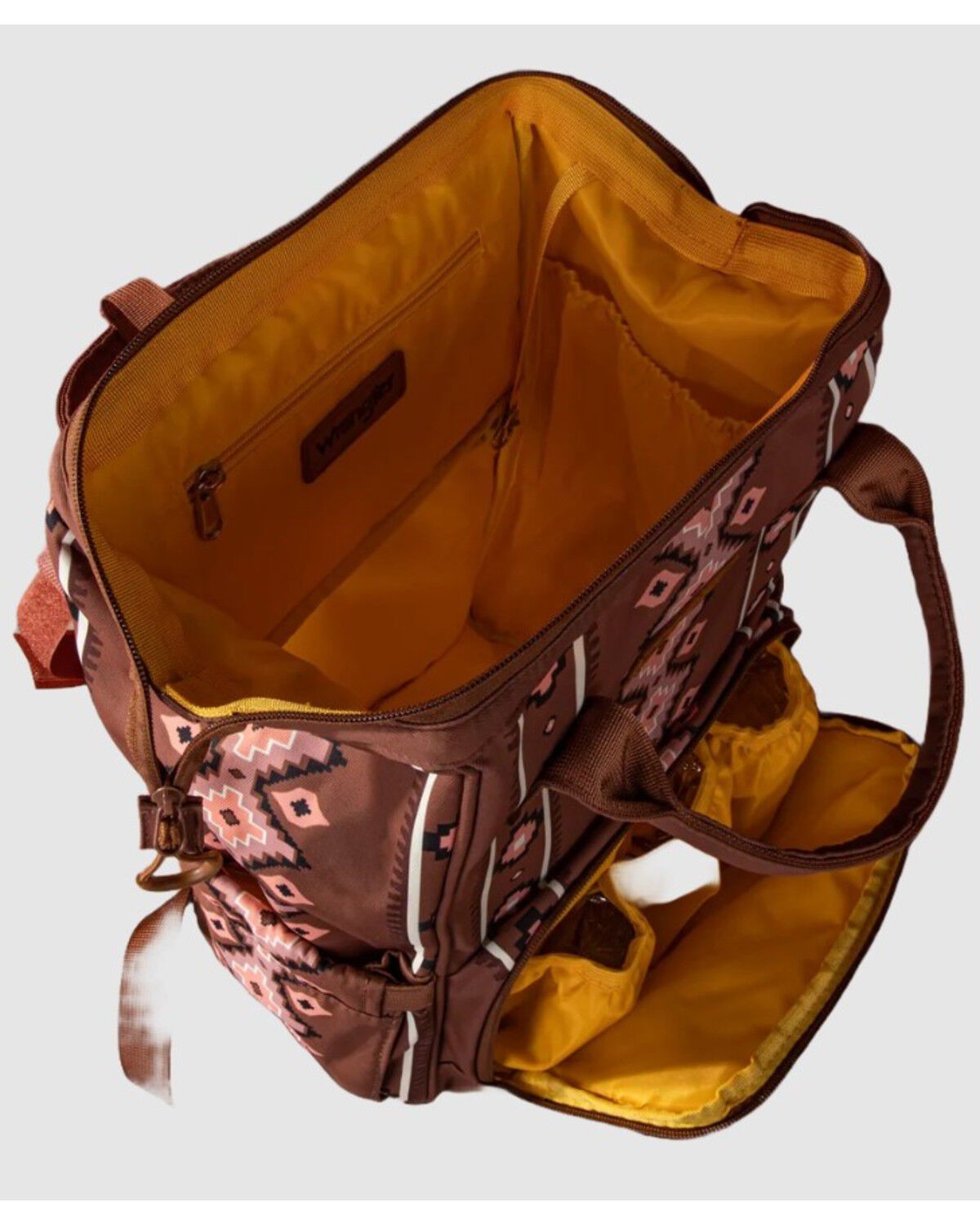 Image #3 - Wrangler Women's Callie Southwestern Print Diaper Bag, Brown, hi-res