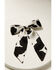 Image #2 - Shyanne Women's Sylvie Cow Print Bow Hair Clip, Black, hi-res