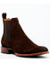 Image #1 - Cody James Black 1978&reg; Men's Franklin Chelsea Ankle Boots - Round Toe, Chocolate, hi-res